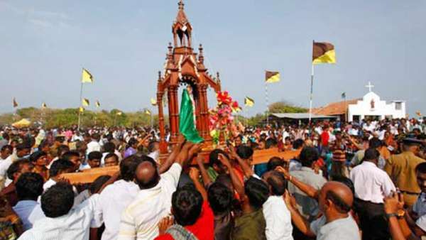 கச்சத்தீவு திருவிழா - ராமேஸ்வரத்தில் இருந்து இன்று 80 பக்தர்கள் படகில் பயணம்