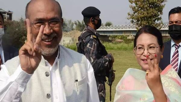 மணிப்பூரில் பாஜக வென்றது இப்படித்தான்.. தனிப்பெரும்பான்மையை பிடிக்க உதவிய காங்கிரஸ்!