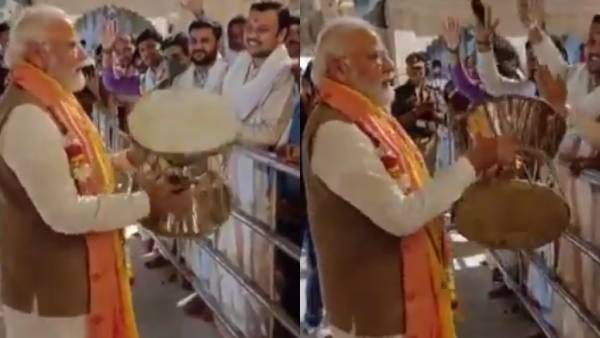 உடுக்கை அடித்து உற்சாகமான பிரதமர் மோடி..வாரணாசியில் அனல் பறந்த பிரச்சாரம்..7ஆம் கட்ட தேர்தல் பரபர..!