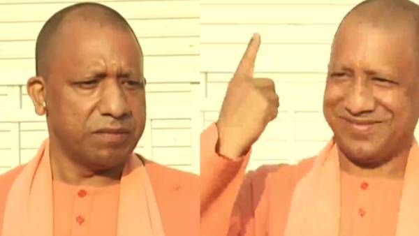 உ.பி.யில் 80 சதவீதம் வெற்றி எங்களுக்குத்தான்.. வாக்களித்த கையோடு.. பூரித்து பேசிய யோகி ஆதித்யநாத்