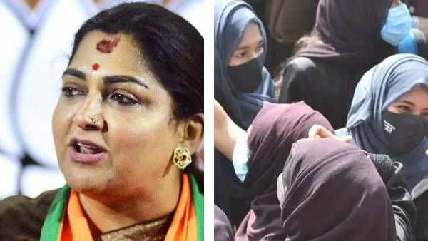 ஹிஜாப்: நாங்கள் என்ன நினைத்தோமோ.. அதையே கர்நாடகா ஹைகோர்ட்டும் தீர்ப்பா சொல்லிடுச்சி.. குஷ்பு