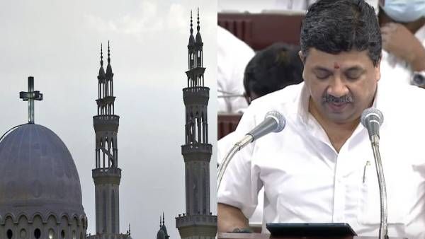 மசூதிகள், தேவாலயங்களை புனரமைக்க ரூ.12 கோடி நிதி: பட்ஜெட்டில் அறிவித்த பிடிஆர்