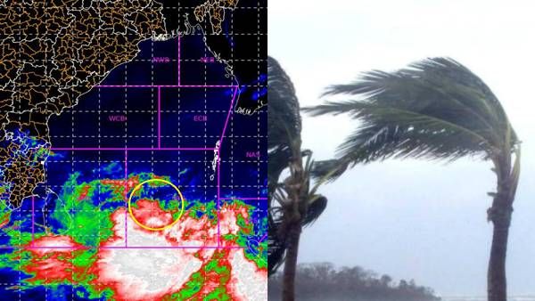 வங்க கடலில் உருவானது அசானி புயல்... மார்ச் 21-ல் அந்தமான் நிக்கோபர் தீவுகள் அருகே கரையை கடக்கிறது