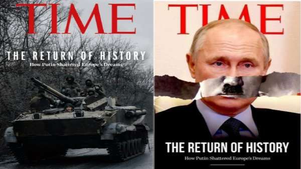 Fact check: புடினை ஹிட்லரோடு ஒப்பிட்டு கவர் படம் வெளியிட்டதா, உலக புகழ் பெற்ற டைம் இதழ்?