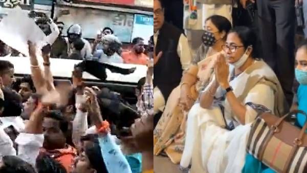 வாரணாசியில் வைத்து.. மம்தாவுக்கு கறுப்பு கொடி காட்டிய பாஜக.. அனல் பறக்கும் உத்தரப்பிரதேசம்!