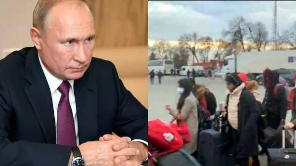 உக்ரைனில் 3000 இந்திய மாணவர்கள் பணயக்கைதிகளாகத் தவிப்பு - ரஷ்ய அதிபர் புடின் தகவல்