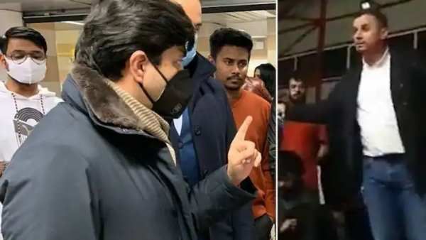 நான்தான் பேசுவேன்.. சொன்ன மத்திய அமைச்சர்.. குறுக்கிட்ட ருமேனிய மேயர்