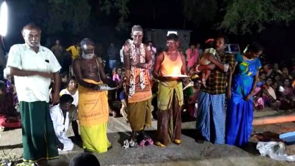 ஆணி செருப்பு அணிந்த பூசாரி.. ஒரு எலுமிச்சை பழம் ரூ 13 ஆயிரத்திற்கு ஏலம்.. விழுப்புரத்தில் அதிசயம்