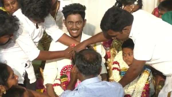 அன்புக்கு ஏது சார் விலை.. தத்ரூபமாக உருவாக்கப்பட்ட தாய்மாமன் சிலை.. மடியில் அமரவைத்து காதணி விழா..!