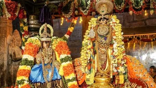 கதவடைத்த ரங்கநாயகி தாயார்... சமாதானப்படுத்திய நம்பெருமாள் - ஸ்ரீரங்கம் சேர்த்தி சேவை கோலாகலம்