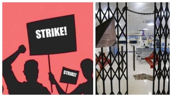 பாரத் பந்த்: மத்திய அரசை கண்டித்து இன்று நாடு முழுதும் வேலைநிறுத்தம் தொடங்கியது.. வங்கிசேவை பாதிப்பு