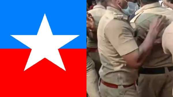 சாலை மறியல் செய்த விசிக தொண்டர்கள் மீது போலீஸ் தடியடி - நெல்லிக்குப்பத்தில் விடிய விடிய பதற்றம்