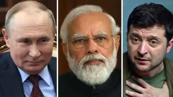 போரை நிறுத்துமாறு ரஷ்யாவிடம் இந்தியா வலியுறுத்த வேண்டும்.. உக்ரைன் அரசு 
