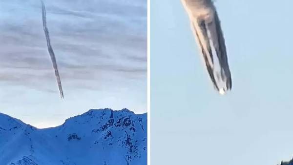 ஏலியன்கள் பூமிக்கு வந்தார்களா? மேகத்தில் தோன்றி மலையில் மோதி சிதறிய ஸ்பேஸ் ஷிப்! அதென்ன யூஎஃப்ஓ?