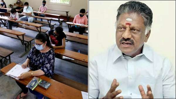 மத்திய பல்கலைக்கழகங்களில் நடத்தப்படும் க்யூட் தேர்வை முளையிலேயே கிள்ளி எறியவேண்டும் - ஓபிஎஸ்