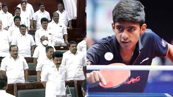 டேபிள் டென்னிஸ் வீரர் விஷ்வா தீனதயாளன் மறைவு - அரசியல் தலைவர்கள் இரங்கல் - சட்டசபையில் அஞ்சலி