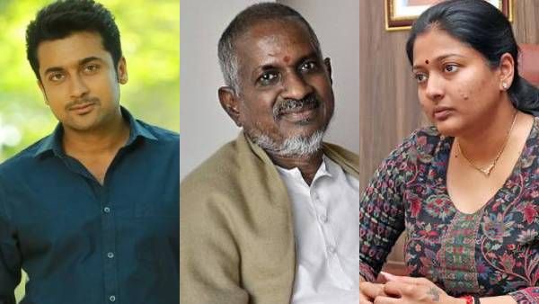 நடிகர்கள் சூர்யா, கார்த்தி போல் இளையராஜா மறைமுக அரசியல்வாதி இல்லை - நடிகை காயத்ரி ரகுராம்