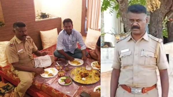 காலை சோதனை! மாலையில் கஞ்சா வியாபாரியுடன் விருந்து! வெளியான வீடியோவால் வசமாய் சிக்கிய இன்ஸ்பெக்டர்