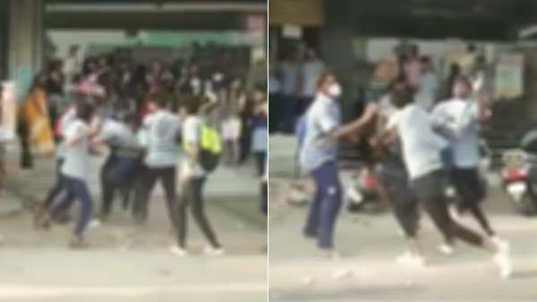 நடு ரோட்டில் கொடூரமாக தாக்கிக் கொள்ளும் மாணவர்கள்.. அஞ்சி ஓடிய பொதுமக்கள்.. கோவையில் என்ன நடந்தது?