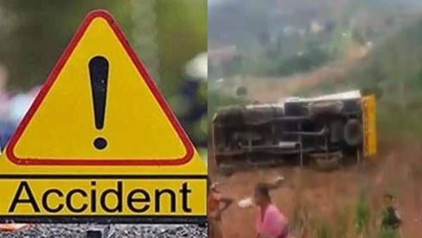 கோயிலுக்கு செல்லும்போது கோர விபத்து.. ஜவ்வாது மலையில் பின்னோக்கி ஓடிய வேன் கவிழ்ந்து 7 பேர் பலி