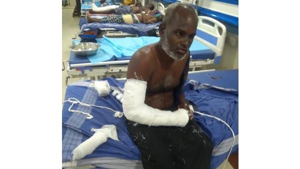 பெண் சப் இன்ஸ்பெக்டர் கழுத்தை அறுத்த குடிகாரர் ஆறுமுகம்! பாத்ரூமில் வழுக்கி விழுந்து எலும்பு முறிவு!