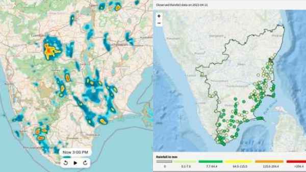 அடி தூள் கிளப்பும் மழை...தெற்கு,மேற்கு தமிழகத்திற்கு அற்புதமான நாள்- தமிழ்நாடு வெதர்மேன்