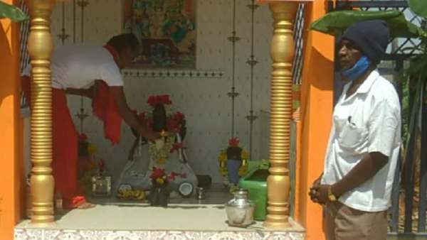 செம.. விநாயகருக்கு கோவில் கட்டிய முஸ்லிம்! சர்ச்சைகளுக்கு இடையே கர்நாடகாவில் நெகிழ்ச்சி சம்பவம்!