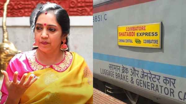 சதாப்தி எக்ஸ்பிரஸில் பயணிகளுக்கு பிரிவினைவாத செய்தித்தாள்.. கொதித்து ட்வீட் போட்ட தமிழச்சி எம்பி