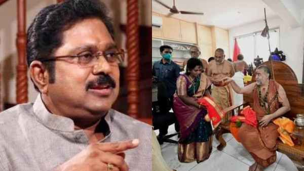 காஞ்சி சங்கராச்சாரியார் சால்வையை தூக்கி போடுறது எல்லாம் ஒரு அவமானமா? டிடிவி தினகரன் அசால்ட் பதில்