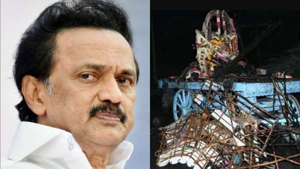 தஞ்சை அருகே தேர் திருவிழாவில் கோர விபத்து.. நேரில் சென்று பார்வையிடுகிறார் முதல்வர் ஸ்டாலின்..