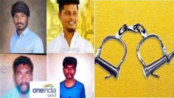 விருதுநகர் கூட்டு பாலியல் வழக்கு.. 4 பேருக்கு மேலும் 15 நாள் நீதிமன்ற காவல் - பழுதான போலீஸ் வாகனம்