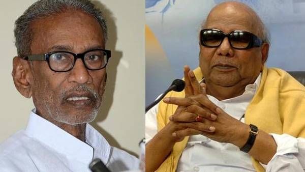 ”எட்டப்பன்... இனத்துரோகி...” பழ.நெடுமாறனை விமர்சித்து 2008-லேயே காட்டமாக கவிதை எழுதிய கருணாநிதி