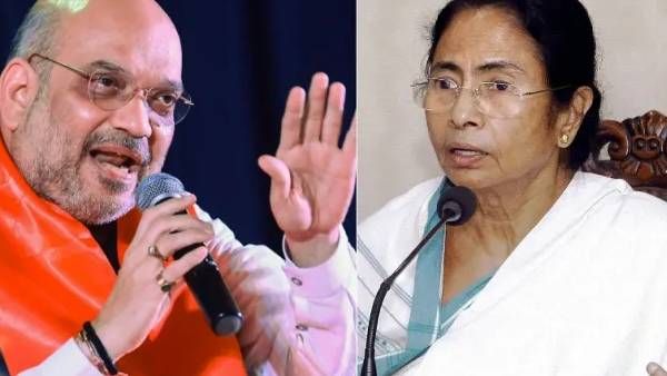 உங்க வேலைய மட்டும் பாருங்க! நெருப்போடு விளையாட வேண்டாம்! அமித் ஷாவுக்கு ஆவேச பதிலளித்த மம்தா பானர்ஜி