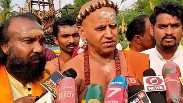 “ஆளுங்கட்சியினரால் என் உயிருக்கு ஆபத்து.. பிரதமரை சந்திப்பேன்” - மதுரை ஆதீனம் பேட்டியால் பரபரப்பு!