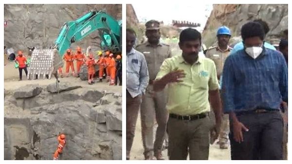 நெல்லை கல்குவாரி விபத்து! 5வது நபரை மீட்கும் பணி தீவிரம்! நிச்சயம் மீட்போம் - நெல்லை ஆட்சியர் உறுதி