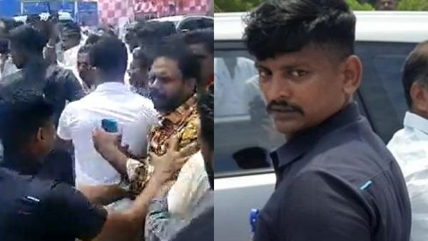 ஓவர் பெர்ஃபாமன்ஸ்! செய்தியாளரை தாக்கிய செக்யூரிட்டி ஆபிஸர்! ஏன் கையை வச்ச? மடக்கிய உ.பி.க்கள்!