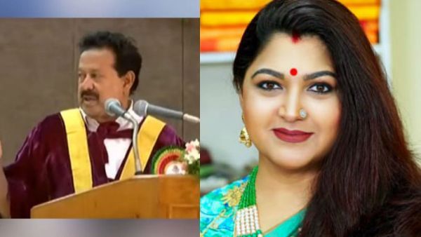 அப்போ இந்தி பேசும் திமுக அமைச்சர்களும் எம்பிக்களும் பானிப்பூரி விற்க போறாங்களா?.. குஷ்பு கேள்வி