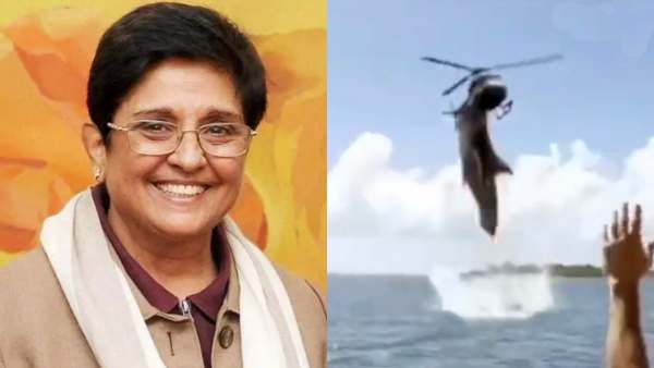 ஹெலிகாப்டரை கடலுக்குள் இழுத்த சுறா மீன்.. உண்மை என நினைத்த கிரண் பேடி.. கேலிக்குள்ளான ட்வீட்!