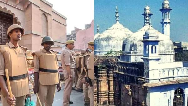 கியான்வாபி மசூதிக்கு உரிமைகோரும் இந்துத்துவாவினர்... தொடங்கியது கள ஆய்வு! ஒரு கி.மீ போலீஸ் குவிப்பு