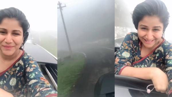 குளுகுளு கோத்தகிரியில் ஜில்லென நனையும் ஆல்யா மானசா... ப்பா பார்த்தாலே குளிர் வெட வெடக்குதே