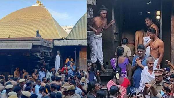 கனகசபை மீது ஏறி பக்தர்கள் சாமி தரிசனம் செய்ய தீட்சிதர்கள் எதிர்ப்பு - சட்ட போராட்டம் நடத்த ஆலோசனை