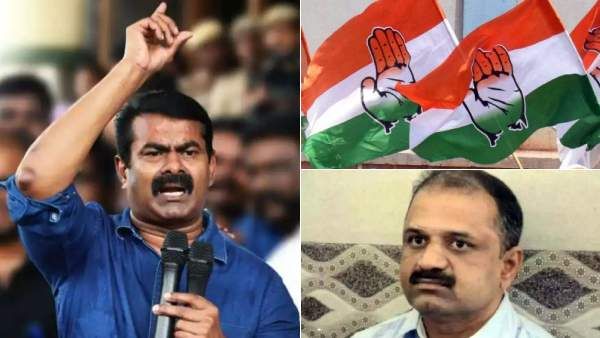 திராவிட பன்றிகள் மீது உன்னி மாதிரி - பேரறிவாளன் விடுதலைக்கு எதிரான காங். மீது சீமான் கடும் பாய்ச்சல்