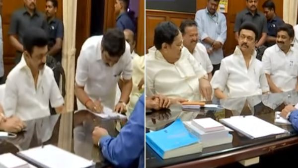 முதல்வர் முன்னிலையில்.. ராஜ்ய சபா தேர்தலுக்கு வேட்பு மனு தாக்கல் செய்த திமுக வேட்பாளர்கள்!