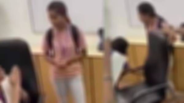 மாணவியின் கால்ல விழுந்து மன்னிப்பு கேளுங்க! கல்லூரி முதல்வரை மிரட்டிய ஏபிவிபி! அதிர்ந்த போன குஜராத்!