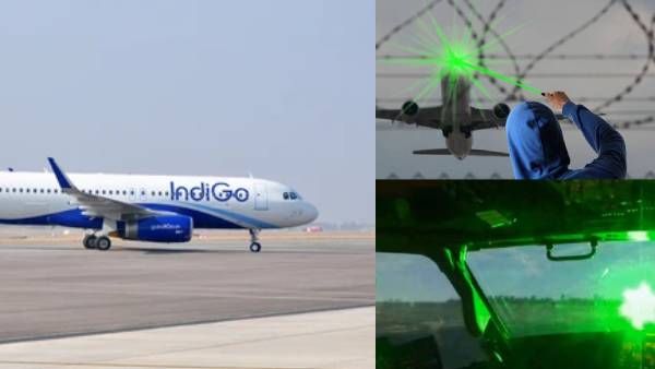 சென்னையில் பரபரப்பு! விமானம் தரையிறங்கும் நேரத்தில்.. பைலட் கண்ணில் பாய்ந்த 