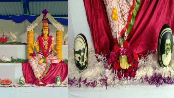 கொடைக்கானலில் ‘கலர்புல்’ காய்கறி தமிழன்னை! காலுக்கு அடியில் கவனிச்சீங்களா? அலறியடித்து ஓடிய அதிகாரி!