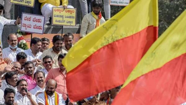 வெடித்தது மொழி பிரச்சனை! திருமண ஊர்வலத்தில் புகுந்து கொடூர தாக்குதல்! பரபர கர்நாடகம்.. என்னாச்சி?