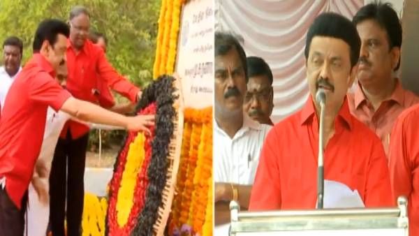 தொழிலாளர்களை வாழ்த்தும் அரசு அல்ல! வாழ வைக்கும் அரசு திமுக அரசு! சிகப்பு சட்டையில் முதல்வர் ஸ்டாலின்