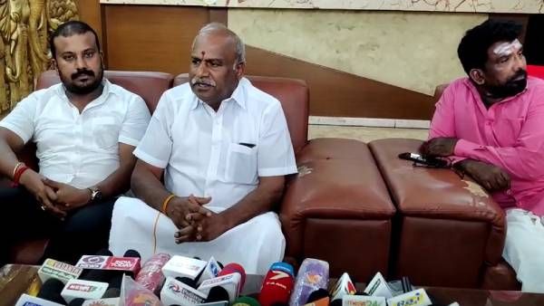 நாத்திகர் கட்டுப்பாட்டில் ஸ்டாலின்.. பட்டின பிரவேச தடை இந்து விரோதம் -இந்து முன்னணி தலைவர் ஆவேசம்