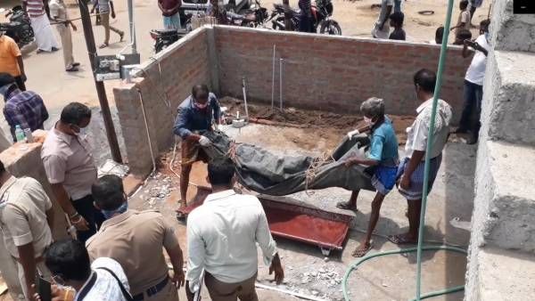 “வீட்டு சுவர் ஓரத்தில் ரத்தம்.. தோண்டிப் பார்த்தா..” கழுத்தை அறுத்து கொடூரமா - போலீசார் ஷாக்!